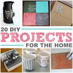 20 DIY Projects for the Home