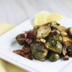 
                    
                        Lemony Bacon Brussels Sprouts
                    
                