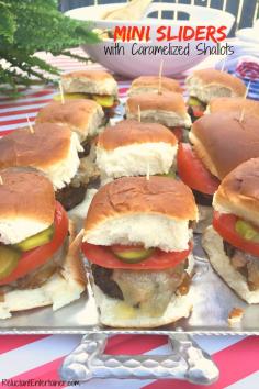 
                    
                        Mini Sliders with Caramelized Shallots | ReluctantEntertai...
                    
                