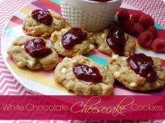 
                    
                        White Chocolate Cheesecake Cookies | Find more yummy recipes on TodaysCreativeLif...
                    
                