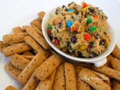 Monster Cookie Dough Dip- now I have the cookie dip trifecta!