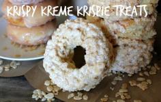 
                    
                        This Epic Rice Krispie Recipe Incorporates Krispy Kreme Glazed Donuts #donuts trendhunter.com
                    
                