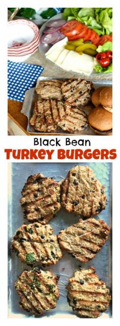 
                    
                        Black Bean Turkey Burgers | Reluctant Entertainer #summer #fourthofjuly
                    
                