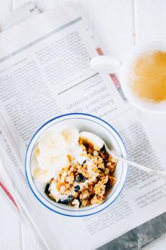 Peanut Butter, Toasted Almond and Fig Granola | Eat Me, June 2015