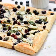 Savory Blueberry Ricotta Pizza Recipe on Yummly