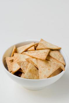 Homemade tortilla chips via minimaleats.com #minimaleats #appetizer #tortilla #chips #glutenfree