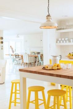 
                    
                        Charming way to add yellow to your home.
                    
                