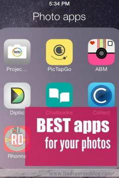 
                    
                        The BEST apps for all your photos. Photo editing apps, photo documenting apps, apps to add words to photos, best instagram app, design apps.
                    
                