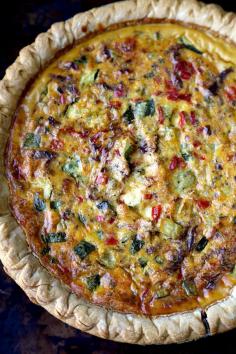 
                    
                        Vegetable Ricotta Pie Recipe
                    
                