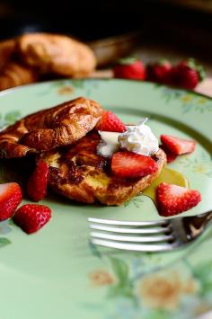Croissant French Toast from @Ree Drummond | The Pioneer Woman