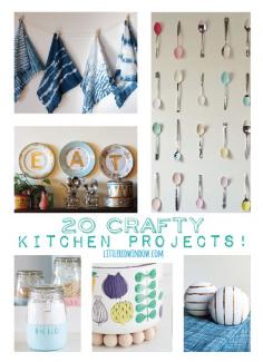 
                    
                        20 Crafty Kitchen Projects to spice up your kitchen!  | littleredwindow.com
                    
                