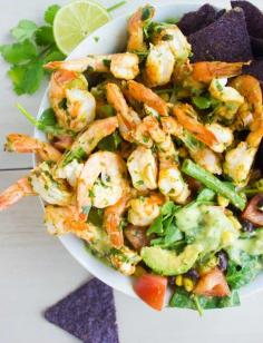 Shrimp Salad With Avocado Dressing