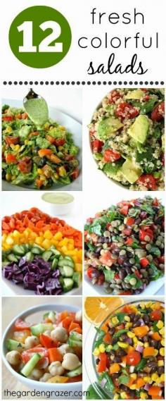 12 fresh salads