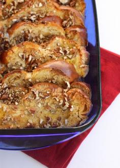 Overnight French Toast Casserole  for Christmas morning