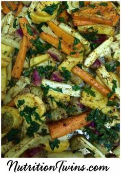 
                    
                        Roasted Detoxifying Vegetables | Only 88 Calories | Flushes Bloat, Neutralizes Damaging Particles, Toxins| Deliciously Addictive | For MORE RECIPES & Nutrition Tips please SIGN UP for our FREE NEWSLETTER www.NutritionTwin...
                    
                