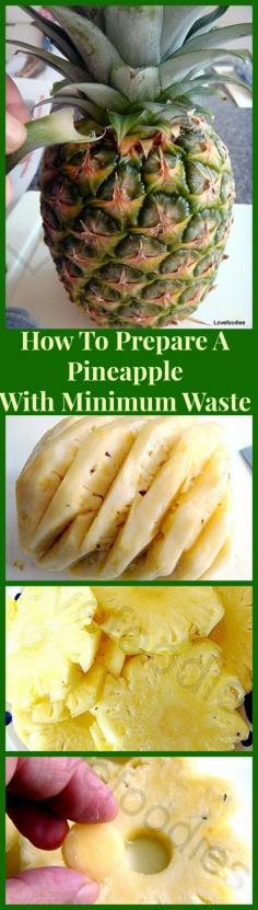 
                    
                        How To Prepare A Pineapple with MINIMUM Waste....yep, you won't believe how much of that sweet flesh you throw away! Take a look!
                    
                