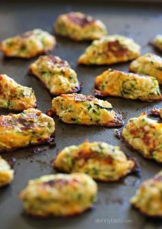 A great way to get your picky vegetables eaters to eat zucchini! Recipe by Skinnytaste. 3 Points Plus for 4 tots.