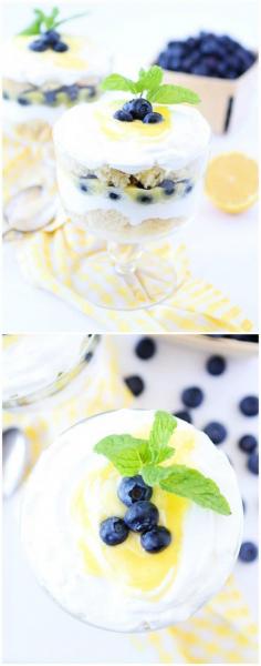 
                    
                        Lemon Blueberry Trifle Recipe on twopeasandtheirpo... This easy and elegant dessert is perfect for summer parties!
                    
                