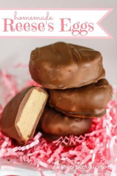 The Recipe Critic Homemade Reeses peanut butter eggs