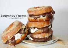 
                    
                        This S'more Donut Sandwich Recipe Replaces Graham Crackers with Donuts #donuts trendhunter.com
                    
                