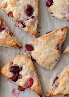 
                    
                        Ricotta and Fresh Cherry Scones
                    
                