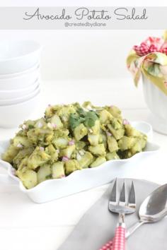 California Avocado Potato Salad1 Recipe --- http://www.californiaavocado.com/blog/tips-perfect-summer-bbq/?utm_source=facebookrecipepotatosalad