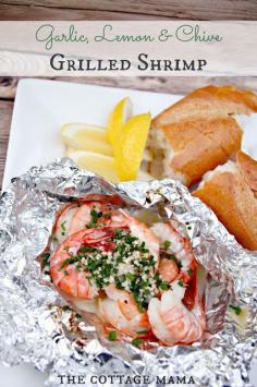 Gegrillte Shrimp ~ The Cottage Mama - Todays Creative Blog