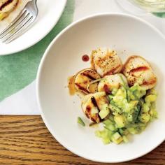 Grilled Scallops And Other Grilled Seafood Recipes. Perfect For Summer!
