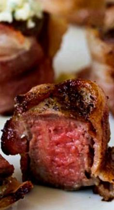 
                    
                        Bacon-Wrapped Filet Mignon Bites - An appetizer that tastes just as amazing as it sounds!
                    
                