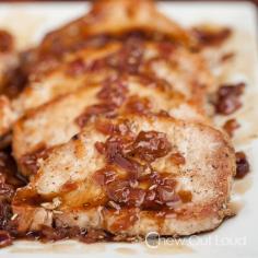 Maple glazed pork chops easy