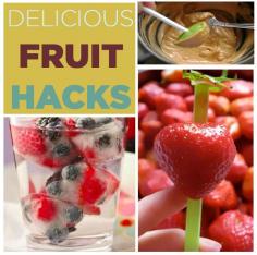 14 Fruit Hacks That Will Simplify Your Life-I really wanna try the mini caramel apples!!