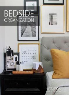 22UHeart Organizing: Bedside Organization Tips