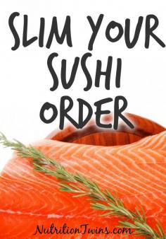 
                    
                        Slim Your Sushi Order | Tips to Prevent A Healthy Meal from Unintentionally Packing Loads of Calories | For MORE RECIPES, Nutrition & Fitness Tips, please SIGN UP for our FREE NEWSLETTER www.NutritionTwin...
                    
                
