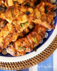 Use tempeh instead. spicy grilled chicken tenders