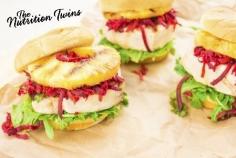 Grilled Pineapple Turkey Burgers | Nutrition Twins Nutrition Twins