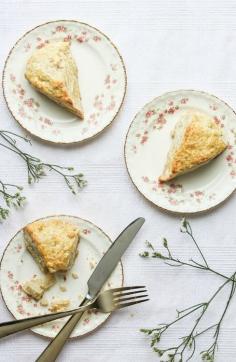 chamomile and honey buttermilk scones