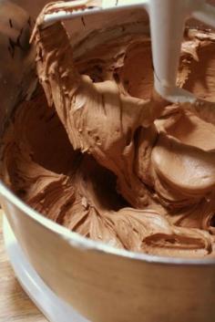 Rich Chocolate Frosting is a smooth and creamy buttercream frosting using real melted chocolate for the perfect chocolaty flavor.