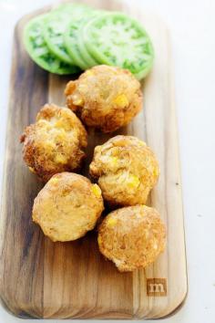 crab corn fritters by Heather| French Press, via Flickr