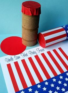 uncle sam party favor printable