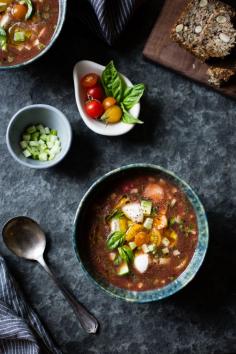 
                    
                        Caprese Gazpacho
                    
                