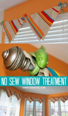 20 Uber #Easy No-Sew #DIY #Curtains - #home #house #interiordesign #design #HomeDecoration #decorating #interiordecorating #idea