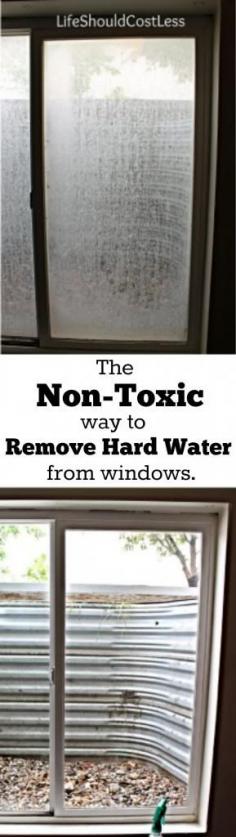 Hard water removal
