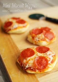 mini biscuit pizza recipe