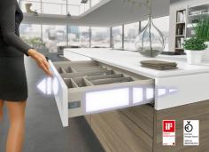 
                    
                        The types of hardware for kitchen design is fantastic, everyone should be designing this way..... only drawers to save your back!... and more efficient way of storage! (www.interiorandex...)
                    
                