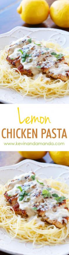 Crispy Lemon Chicken Pasta