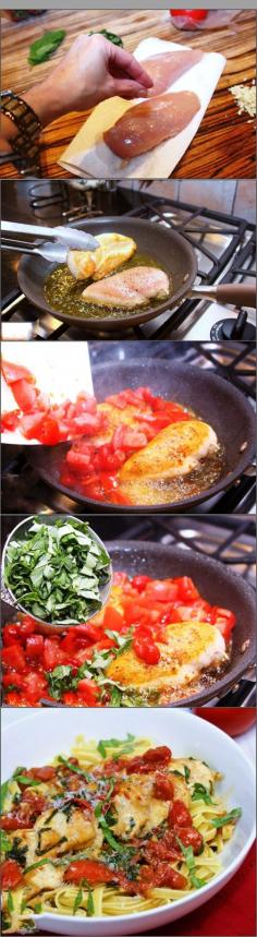 I made with spaghetti squash. AMAZING! // Tomato Basil Chicken - over 400K people can't be wrong! This step-by-step photo recipe is a huge hit with families, date night, and company.. and comes in under 30 minutes with all fresh ingredients. 
                                        