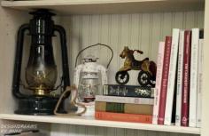 Need simple decor? Try vintage and antique items.