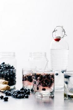 
                    
                        homemade ginger ale blueberry spritzers
                    
                