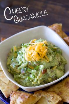 Cheesy #Guacamole Recipe