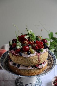 
                    
                        SPELT FLOUR SUMMER BERRY CAKE REFINED SUGAR FREE
                    
                